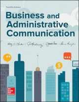 9781259580628-1259580628-Business and Administrative Communication