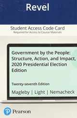 9780136900184-0136900186-Government By the People, 2022 Midterm Elections Update -- Revel Access Code
