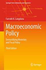 9783319328522-3319328522-Macroeconomic Policy: Demystifying Monetary and Fiscal Policy (Springer Texts in Business and Economics)