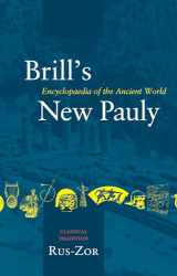 9789004142251-9004142258-Brill's New Pauly: Encyclopaedia of the Ancient World, Classical Tradition, Vol. 5: Rus-Zor