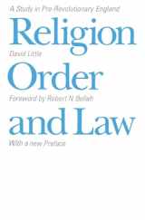 9780226485461-0226485463-Religion, Order, and Law: A Study in Pre-Revolutionary England