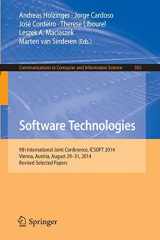 9783319255781-3319255789-Software Technologies: 9th International Joint Conference, ICSOFT 2014, Vienna, Austria, August 29-31, 2014, Revised Selected Papers (Communications in Computer and Information Science, 555)