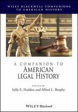 9781119711650-1119711657-A Companion to American Legal History (Wiley Blackwell Companions to American History)