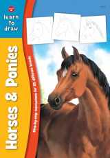 9781600583537-1600583539-Horses & Ponies: Step-by-step instructions for 25 different breeds (Learn to Draw)