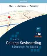 9780077824631-0077824636-Gregg College Keyboarding & Document Processing (GDP); Lessons 1-60, main text