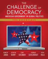 9781133950738-1133950736-The Challenge of Democracy: American Government in Global Politics, The Essentials (Book Only)