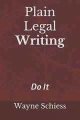 9781099442230-1099442230-Plain Legal Writing: Do It