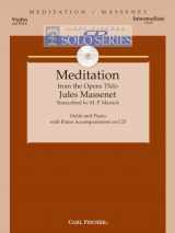 9780825857799-0825857791-Meditation from the Opera Thais - Intermediate - Violin & Piano - BK/CD