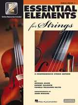 9780634038181-0634038184-Essential Elements for Strings Viola - Book 1 with EEi Book/Online Audio