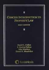 9781422490556-1422490556-Concise Introduction to Property Law