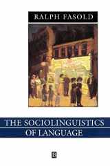 9780631138259-0631138250-The Sociolinguistics of Language: Introduction to Sociolinguistics