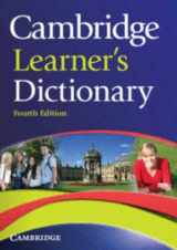 9781009153386-1009153382-Cambridge Learner's Dictionary (Cambridge Phrasal Verbs Dictionary)