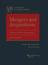 9781642422498-1642422495-Mergers and Acquisitions: A Transactional Perspective (University Casebook Series)