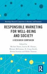 9781032487625-1032487623-Responsible Marketing for Well-being and Society (Routledge Research Companions in Business and Economics)