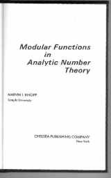 9780828403375-0828403376-Modular Functions in Analytic Number Theory: Second Edition