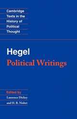 9780521459754-0521459753-Hegel: Political Writings (Cambridge Texts in the History of Political Thought)