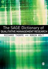 9781412935289-1412935288-The SAGE Dictionary of Qualitative Management Research