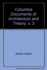 9781883584009-1883584000-Columbia Documents of Architecture and Theory
