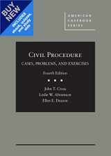 9781634608763-1634608763-Civil Procedure: Cases, Problems, and Exercises (American Casebook Series)