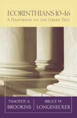 9781481305341-1481305344-1 Corinthians 10-16: A Handbook on the Greek Text (Baylor Handbook on the Greek New Testament)