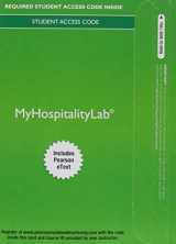 9780134104850-0134104854-MyLab Hospitality with Pearson eText -- Access Card -- for Exploring the Hospitality Industry