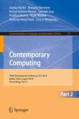 9783642148248-3642148247-Contemporary Computing: Third International Conference, IC3 2010, Noida, India, August 9-11, 2010. Proceedings, Part II (Communications in Computer and Information Science, 95)
