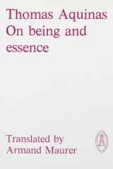 9780888442505-0888442505-On Being and Essence (Mediaeval Sources in Translation)