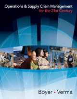 9780324834857-0324834853-Operations and Supply Chain Management for the 21st Century (Book Only)