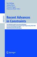 9783540251767-3540251766-Recent Advances in Constraints: Joint ERCIM/CoLogNET International Workshop on Constraint Solving and Constraint Logic Programming, CSCLP 2004, ... (Lecture Notes in Computer Science, 3419)