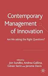 9781403996725-1403996725-Contemporary Management of Innovation: Are We asking the Right Questions?