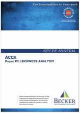 9781785661860-1785661868-ACCA - P3 Business Analysis (for Exams Up to June 2016): Study System Text