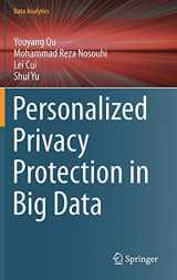 9789811637490-9811637490-Personalized Privacy Protection in Big Data (Data Analytics)