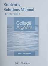 9780321917430-032191743X-Student's Solutions Manual for College Algebra
