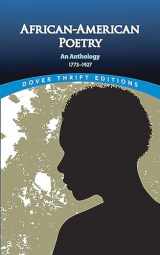 9780486296043-0486296040-African-American Poetry: An Anthology, 1773-1927 (Dover Thrift Editions)