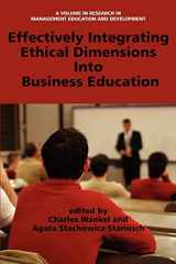 9781617355783-161735578X-Effectively Integrating Ethical Dimensions into Business Education (Research in Management Education and Development)