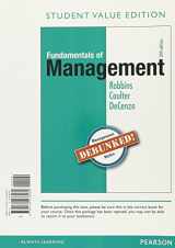 9780134419961-0134419960-Fundamentals of Management: Essential Concepts and Applications, Student Value Edition Plus MyLab Management with Pearson eText -- Access Card Package