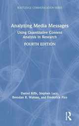 9781138613973-1138613975-Analyzing Media Messages: Using Quantitative Content Analysis in Research (Routledge Communication Series)