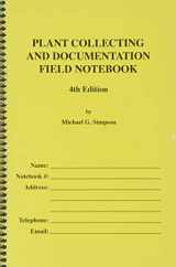 9780965897518-0965897516-Plant collecting and documentation field notebook