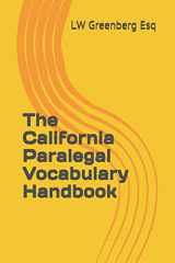 9781086644715-1086644719-The California Paralegal Vocabulary Handbook