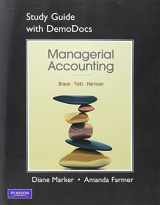 9780136023227-0136023223-Managerial Accounting With Demodocs