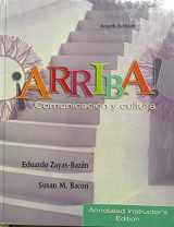 9780130886767-0130886769-Arriba! : Comunicacion Y Cultura : Annotated Instructor's Edition