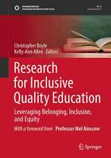 9789811659072-9811659079-Research for Inclusive Quality Education: Leveraging Belonging, Inclusion, and Equity (Sustainable Development Goals Series)