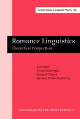 9781556198762-1556198760-Romance Linguistics: Theoretical Perspectives. Selected papers from the 27th Linguistic Symposium on Romance Languages (LSRL XXVII), Irvine, 20–22 February, 1997 (Current Issues in Linguistic Theory)