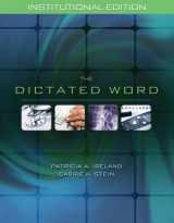 9781111317263-1111317267-The Dictated Word: Institutional Edition