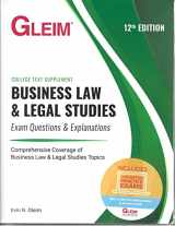 9781618545237-161854523X-Gleim Business Law / Legal Studies - Exam Questions and Explanations, 12th Edition