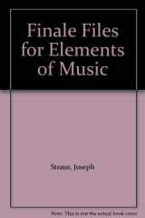 9780136155072-0136155073-Finale Files for Elements of Music