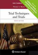 9781454886532-1454886536-Trial Techniques and Trials + Website companion [Casebook Connect] (Aspen Coursebook)