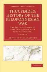 9781108011877-110801187X-Thucydides: History of the Peloponnesian War: The Text According to Bekker's Edition with Some Alterations (Cambridge Library Collection - Classics) (Ancient Greek Edition)