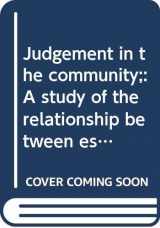 9789004034099-9004034099-Judgement in the community;: A study of the relationship between eschatology and ecclesiology in Paul