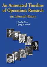 9781402081163-1402081162-An Annotated Timeline of Operations Research: An Informal History (International Series in Operations Research & Management Science, 75)